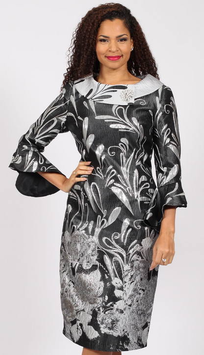 Diana Couture 8871-SWB-CO Church Dress
