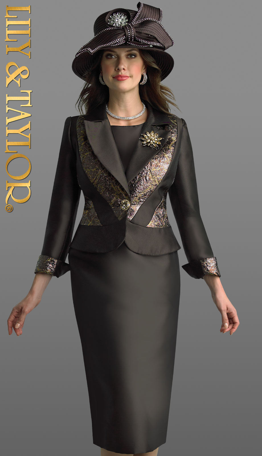 Lily And Taylor 4773-QS Church Suit