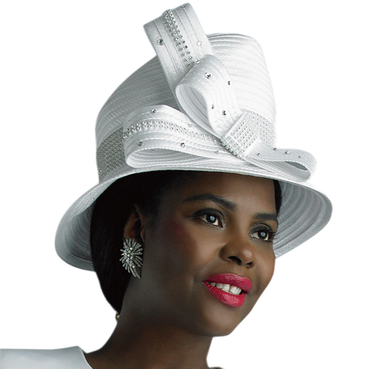 Lily And Taylor Hat H1011-WHT