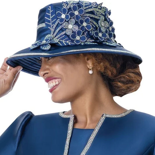 GMI 402033-NVY-H-QS Church Hat