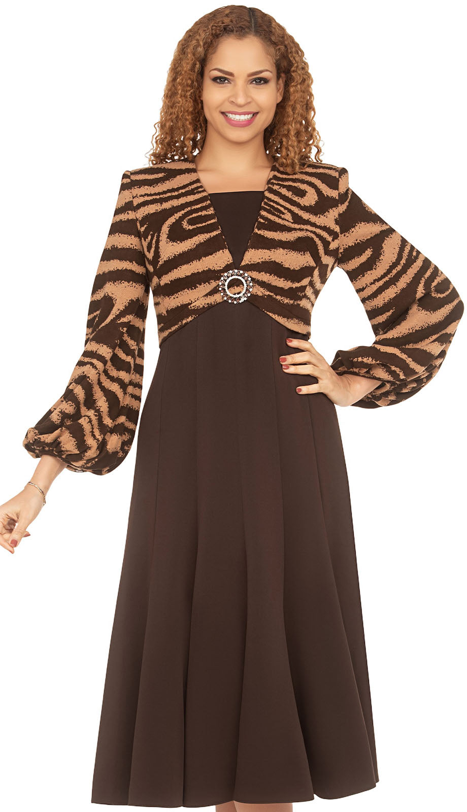 Giovanna D1688-CO Womens Church Dress