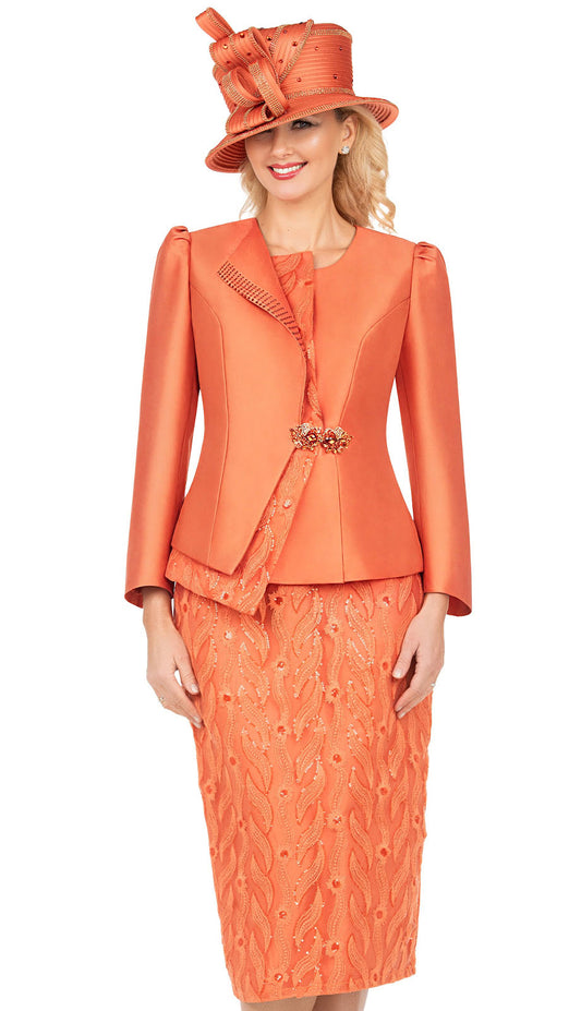 Giovanna 1152-ORG-H Church Hat