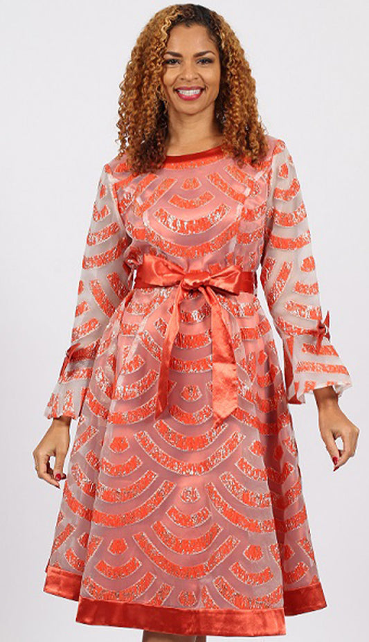Diana Couture 8991-SCR-CO Church Dress