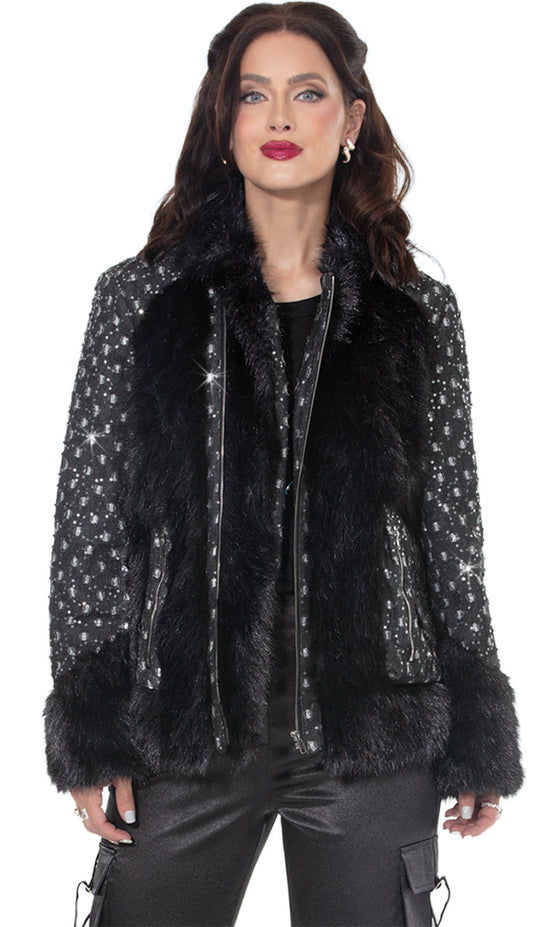 DV Jeans 8512-BLK Womens Jacket
