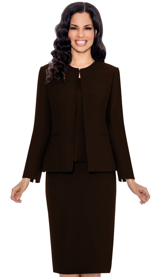 Giovanna S0721-DKB-CO Church Suit