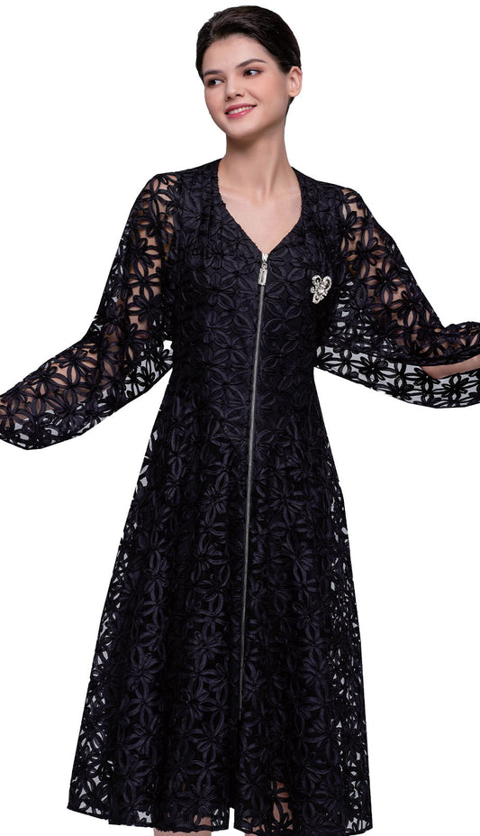 Serafina 6189-BLK Church Dress