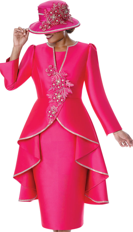 GMI 402033-MGN-QS Church Suit