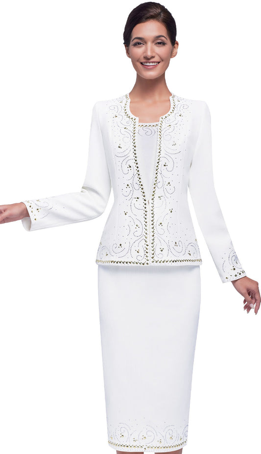 Serafina 4383 Womens Church Suit