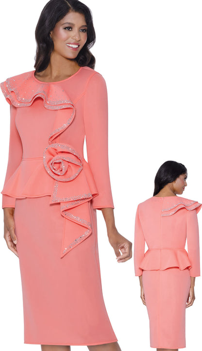 Stellar Looks SL600461-COR-IH Church Dress