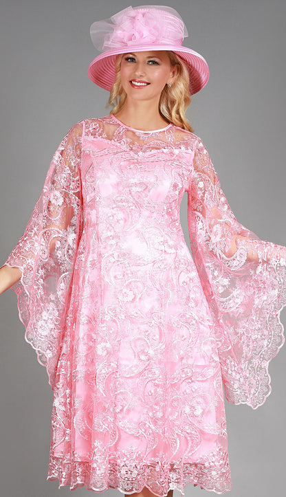 Giovanna D1684-PNK Church Dress
