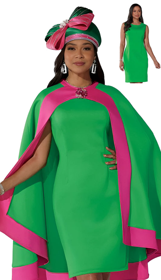 Tally Taylor U0617-GRN Church Suit