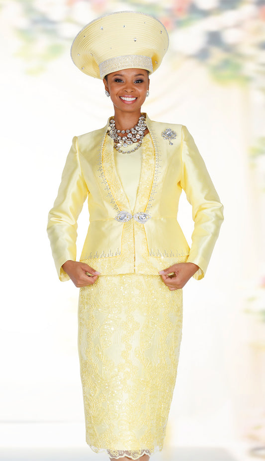 Champagne Italy H6410 Church Hat