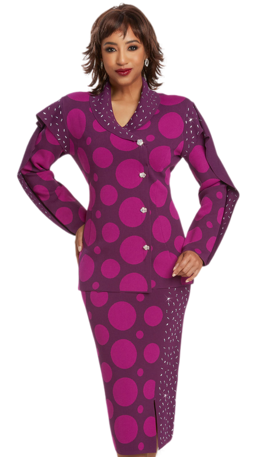 Donna Vinci 13388-CO Womens Church Suit