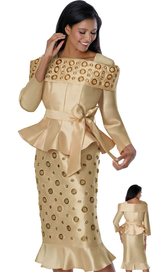 Stellar Looks SL600932-CHM Church Suit