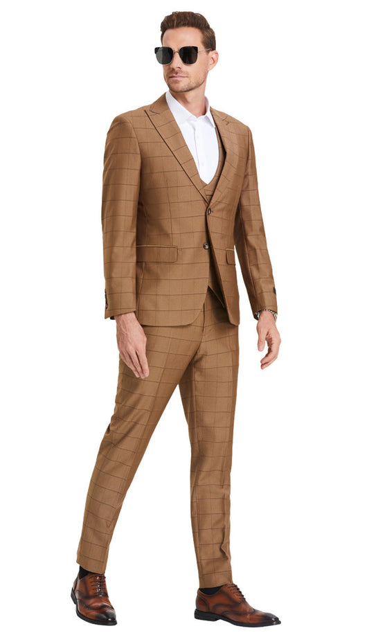 Tazzio M393SK-WAL Mens Suit