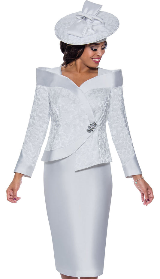GMI 9592-QS-WHT Church Suit