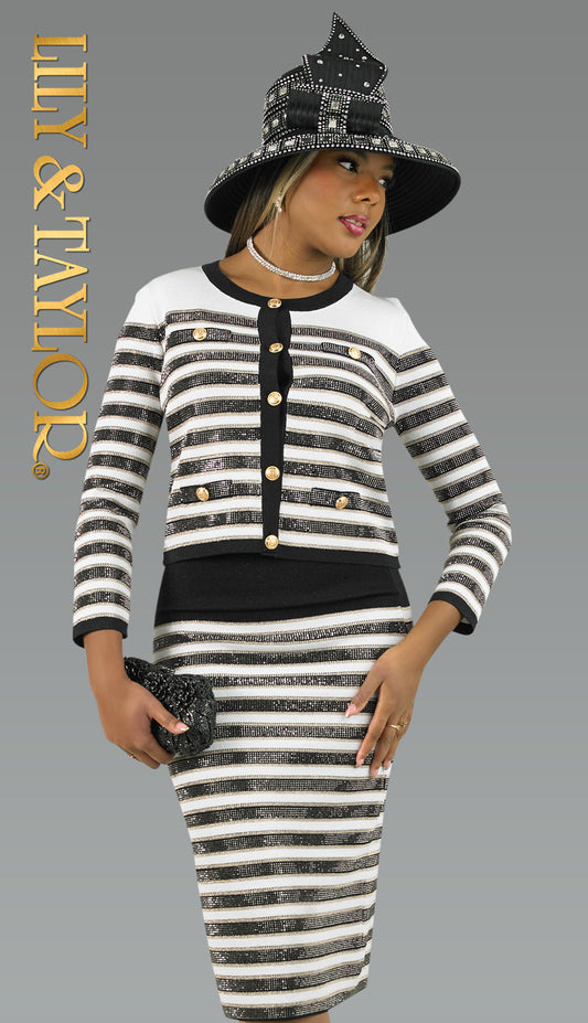 Lily And Taylor 839-BLK
