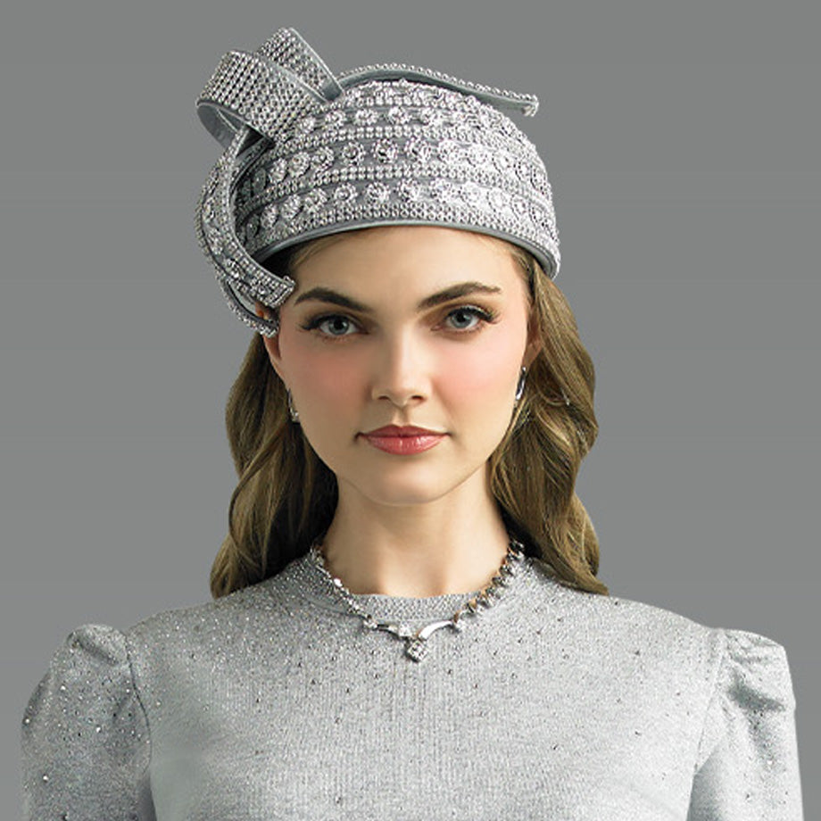 Lily And Taylor H143-SLV Church Hat