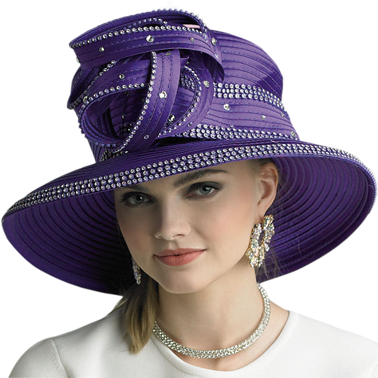 Lily And Taylor Hat H116-PUR