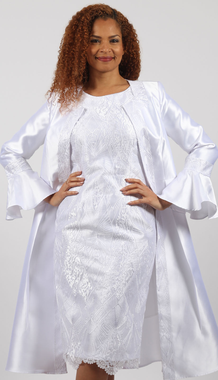 Diana Couture 8791-WWW Church Dress
