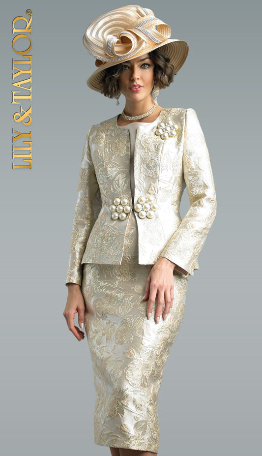 Lily And Taylor 4568-CO Church Suit