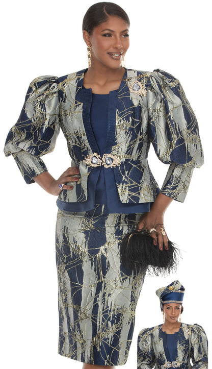 Donna Vinci 12282-H Church Hat