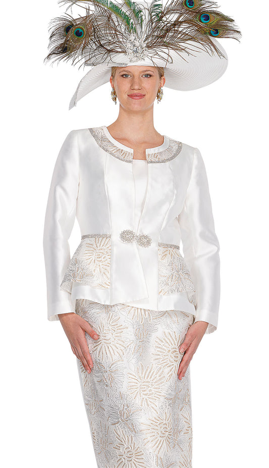 Elite Champagne 6266-H Church Hat