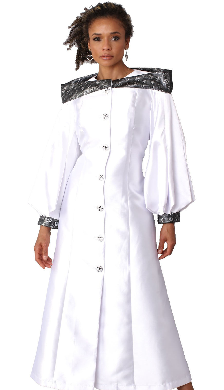 Tally Taylor 4803-WHT-QS Church Robe for Women