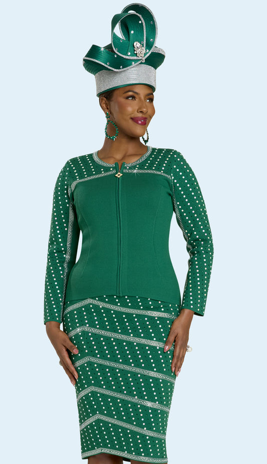 Donna Vinci 13452-H Church Suit-Hat