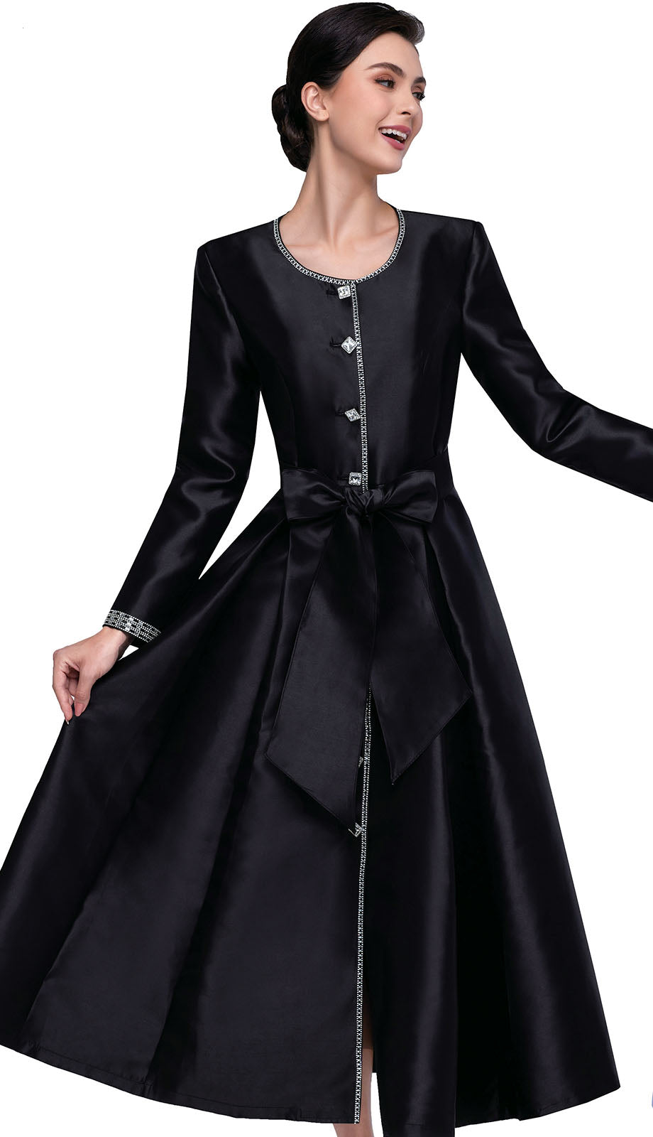 Serafina 6485-BLK Church Dress