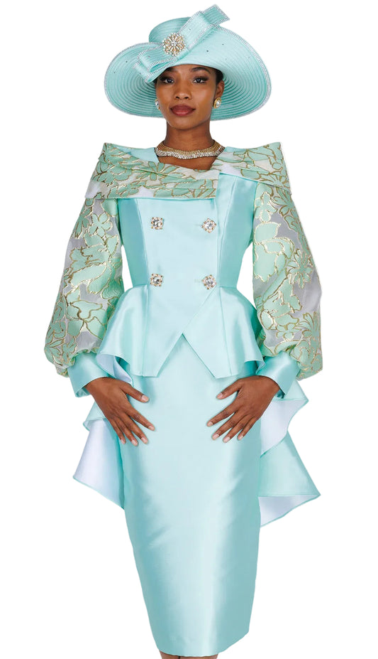 Elite Champagne 6455-H Church Hat