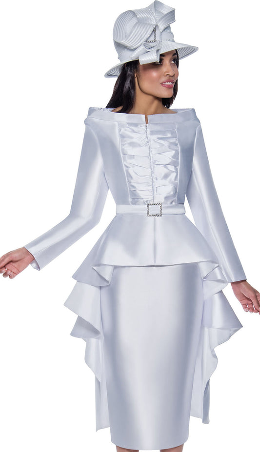GMI 9632-WHT-CO Womens Suit