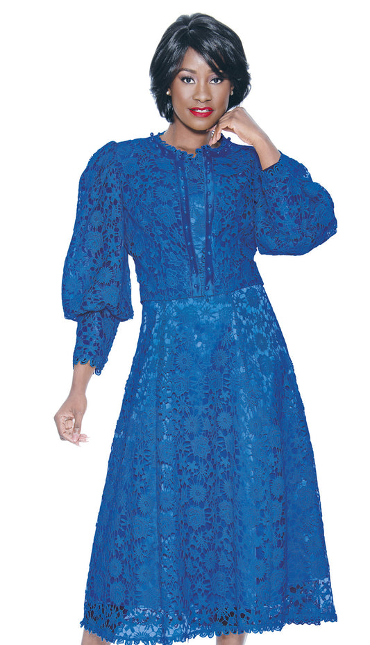 Terramina 7051-RYL Womens Church Dress