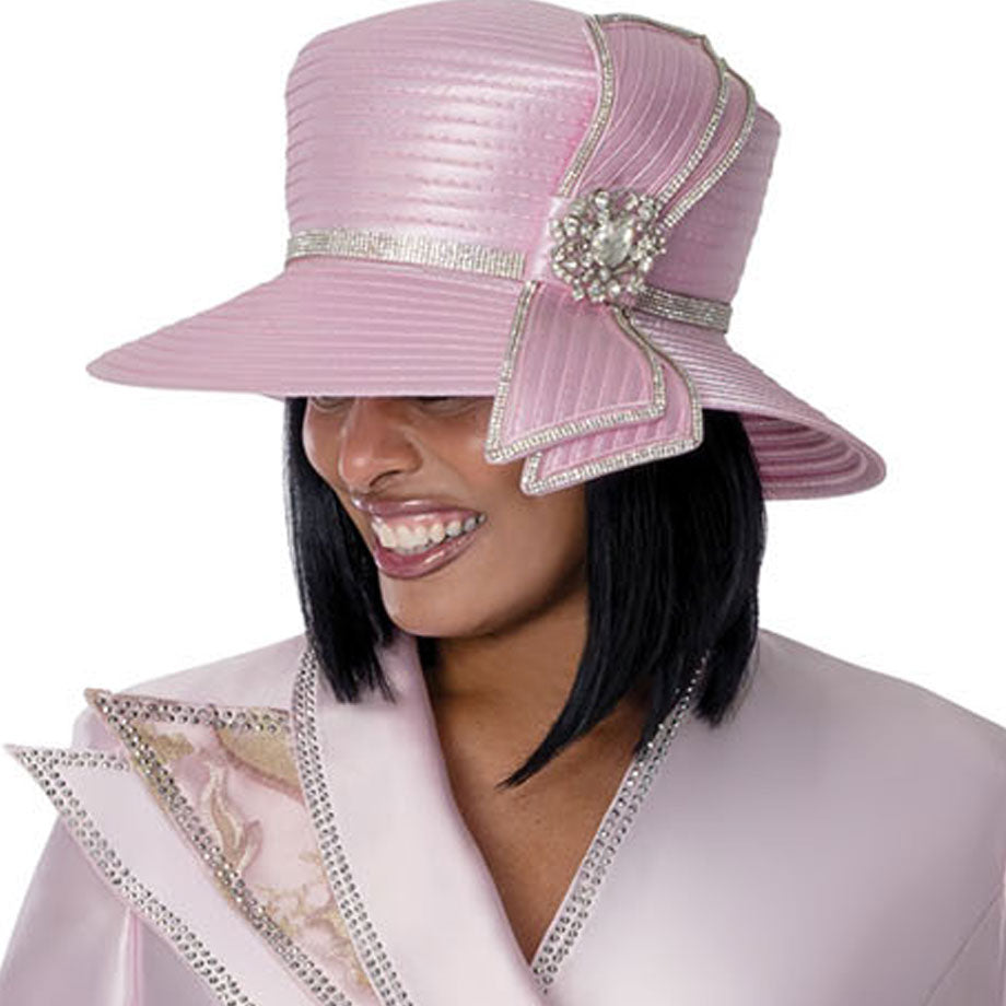 Dorinda Clark Cole 401832-PNK-H-IH Church Hat