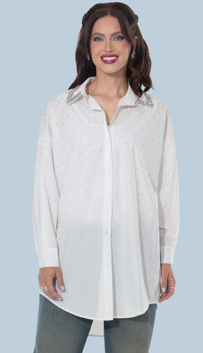 Love The Queen 17626-WHT