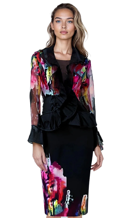 Tally Taylor 4893-BLK Church Dress