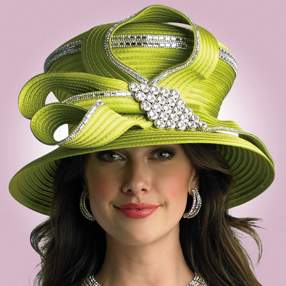 Lily And Taylor Hat H118-QS APPLE