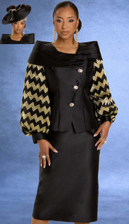 Donna Vinci 12123-H Church Suit-Hat