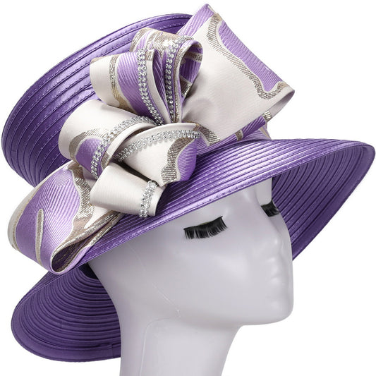 Giovanna HG1195-LAV Church Hat