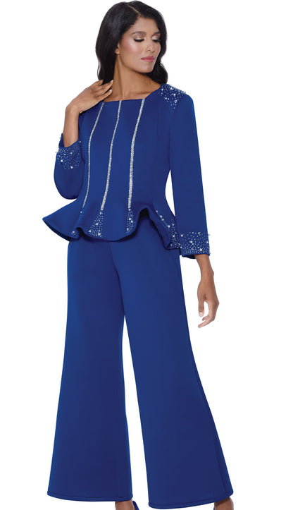 Stellar Looks SL600472-RYL-QS Pants Suit