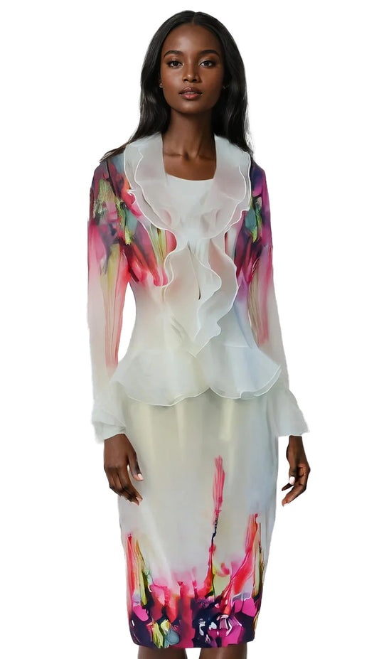 Tally Taylor 4893-WHT Church Dress