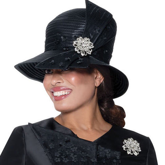 GMI 400952-BLK-H-QS Church Hat