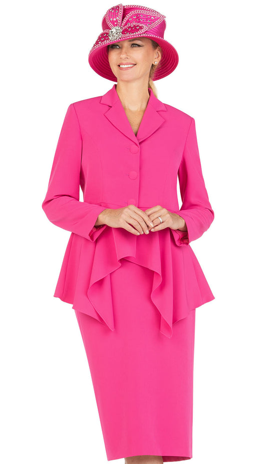 Giovanna 0917-PNK-CO Womens Church Suit