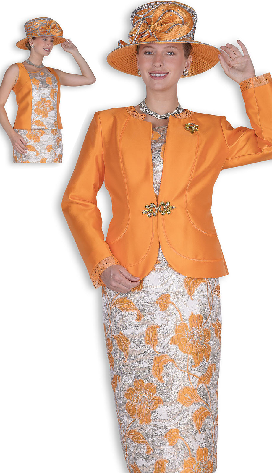 Elite Champagne 6355 Church Suit