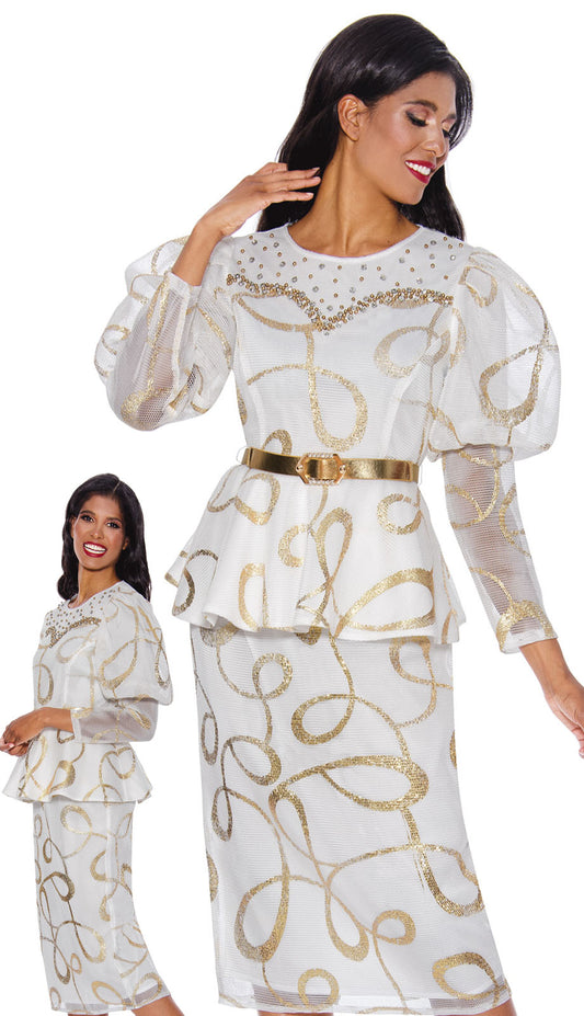 Stellar Looks SL1862-WWG-QS Unisex Church Suit