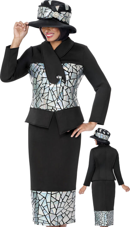 GMI 402082-BLK-H Church Hat