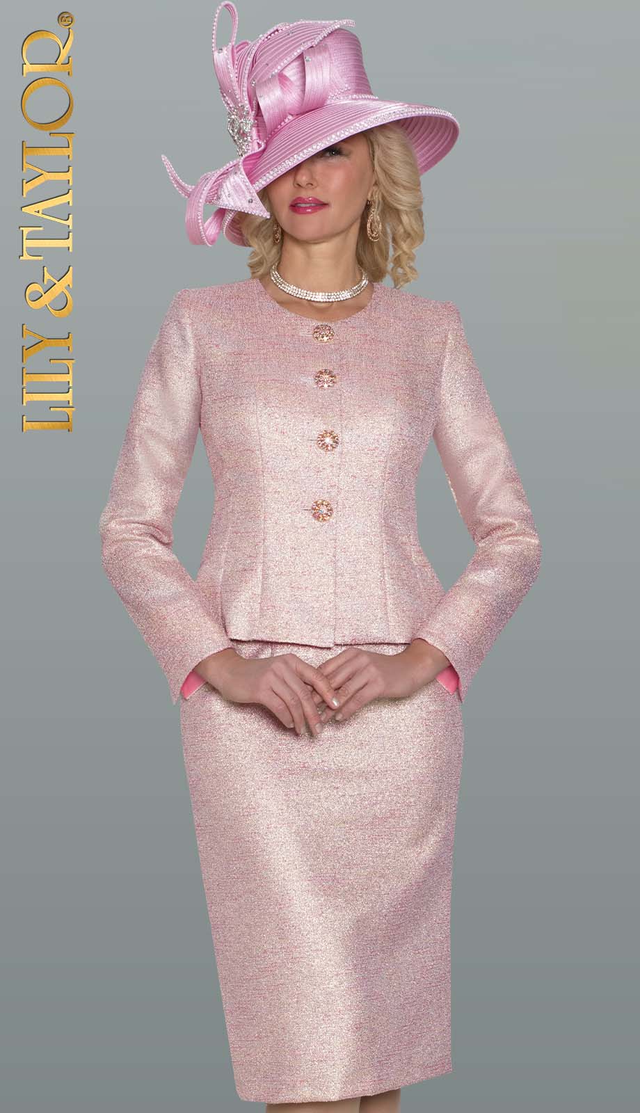 Lily and Taylor H945 Church Hat