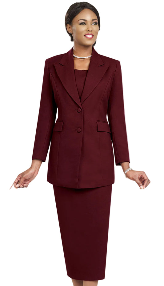 Ben Marc 2299-BUR-QS Church Suit