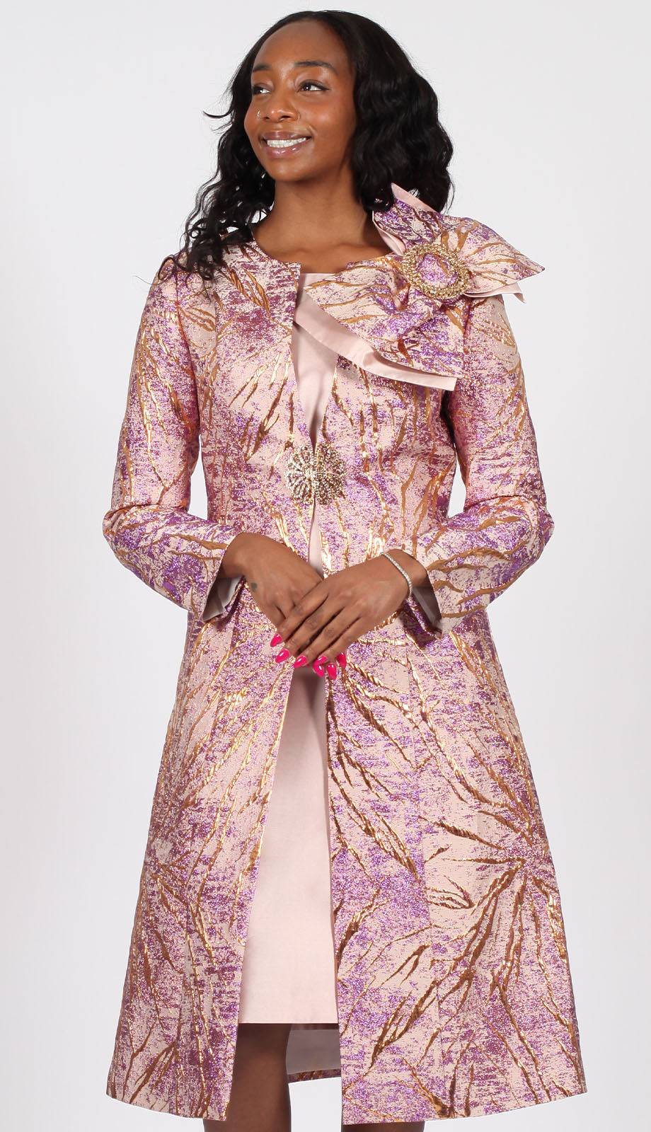 Diana Couture 9130-CO Church Dress