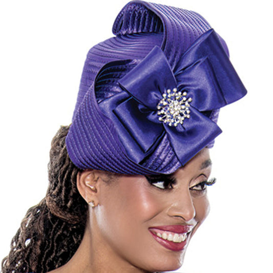 GMI G400812-PUR-H-QS Church Hat